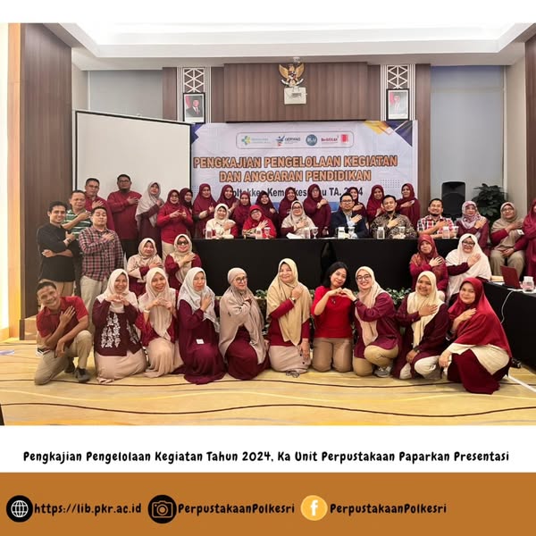 Pengkajian Pengelolaan Kegiatan Bahas Evaluasi Kegiatan dan Anggaran yang Sudah Berjalan Tahun 2024