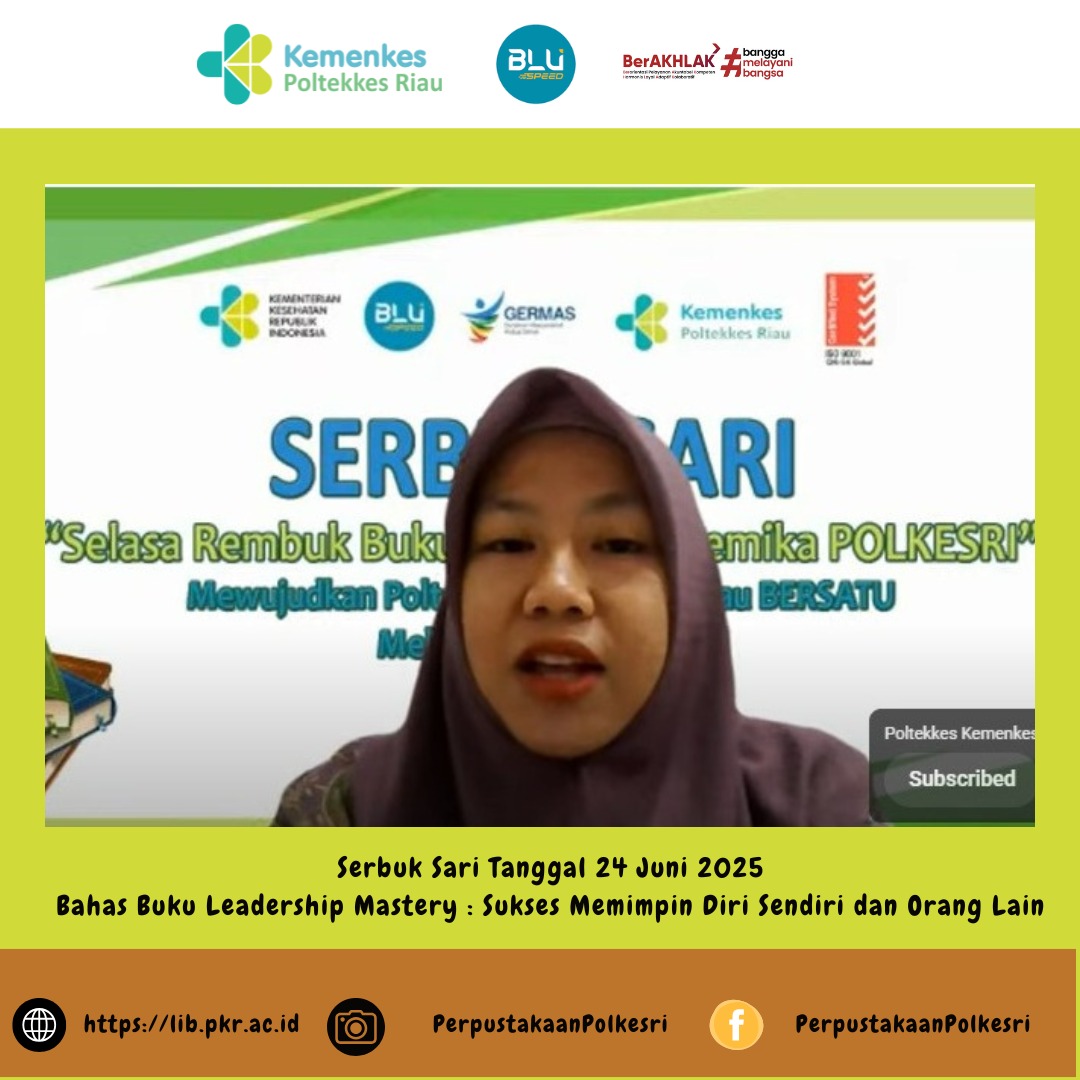 Serbuk Sari Bahas Buku Leadership Mastery Karya Dale Carneige pada Selasa, 24 Juni 2025