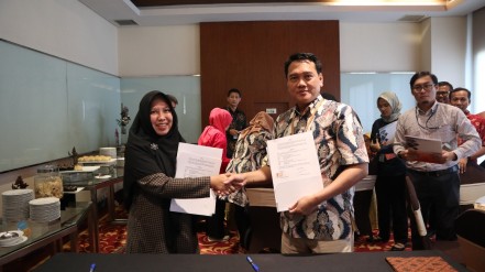 Perpustakaan Poltekkes Kemenkes Riau Tandatangani MoA dengan Universitas Brawijaya