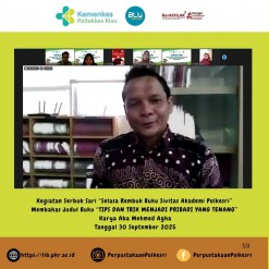Serbuk Sari Bahas Buku Tips dan Trik Menjadi Pribadi Yang Tenang (30/09/2025)