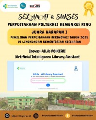 Kemenangan Inovatif: Perpustakaan Poltekkes Kemenkes Riau Meraih Juara Harapan I!