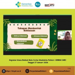 Serbuk Sari membahas Buku : “Solusi Mudah Ubah Kebiasaan”  Karya Adi Wahyudi Adji