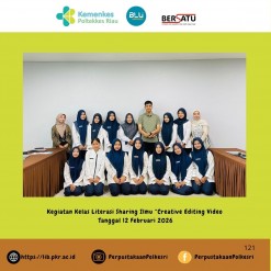 Mahasiswa Poltekkes Kemenkes Riau Asah Kreativitas Lewat Kelas Literasi 