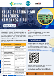 Pendaftaran Kelas Sharing Ilmu Perpustakaan Poltekkes Kemenkes Riau 