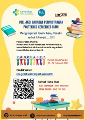 PENDAFTARAN SAHABAT PERPUSTAKAAN POLTEKKES KEMENKES RIAU!