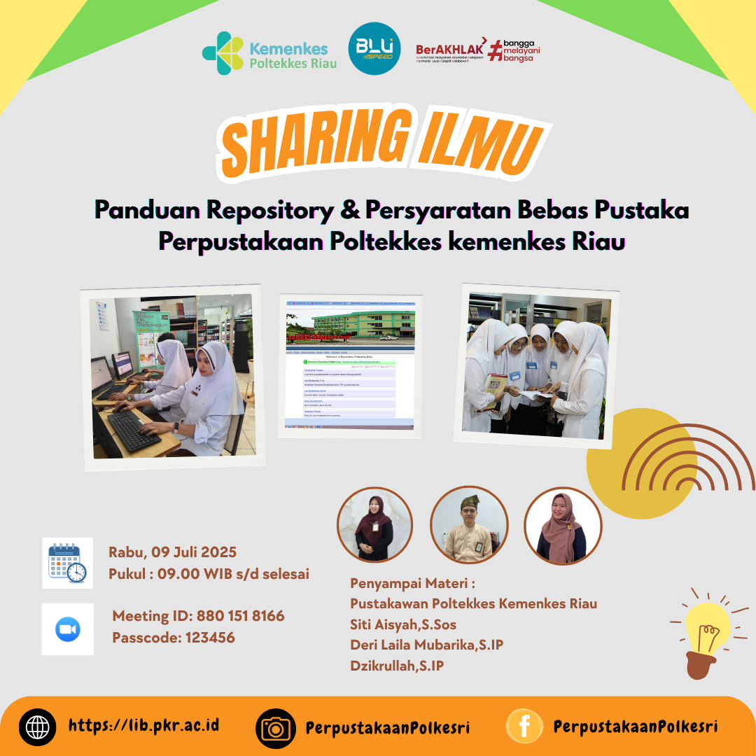 Sharing Ilmu : Panduan Repository dan Bebas Pustaka Tahun 2025