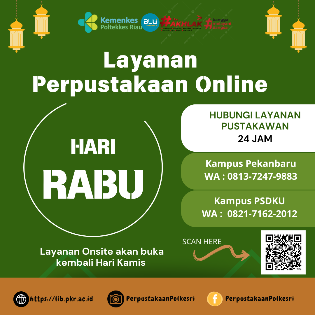 LAYANAN PERPUSTAKAAN ONLINE PADA HARI RABU