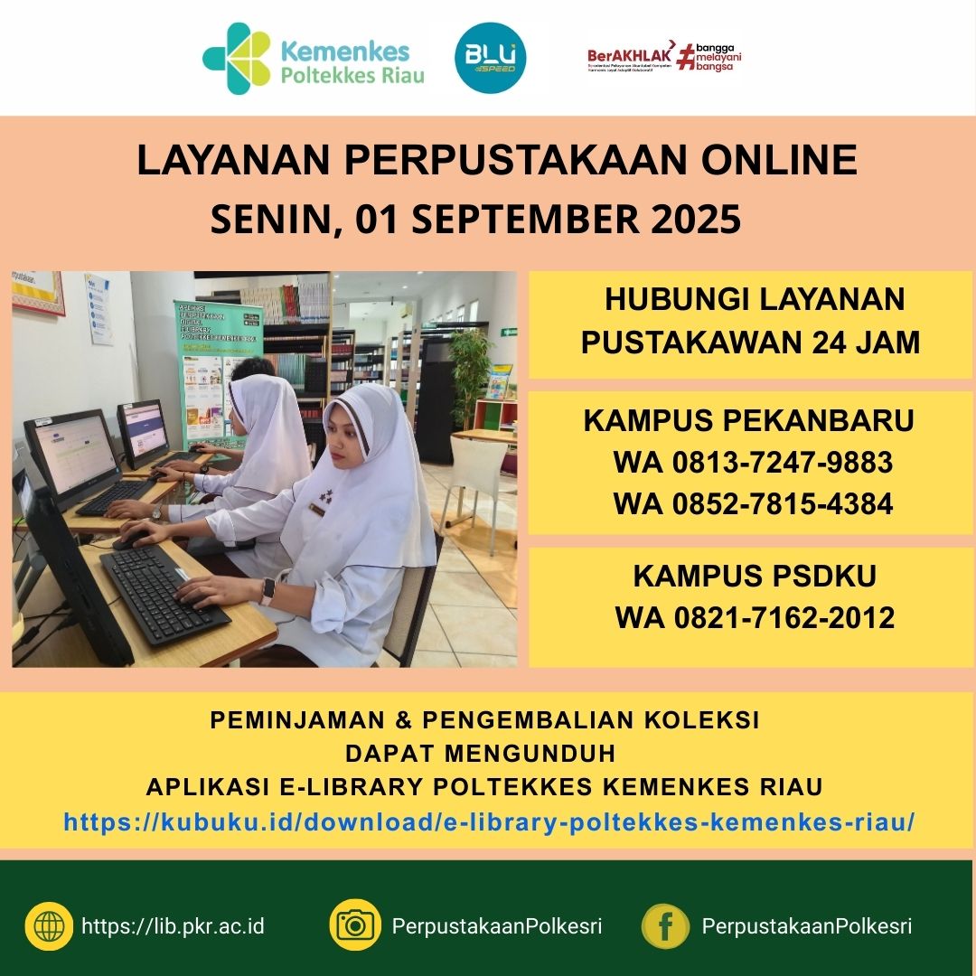 Layanan online pada Hari Senin, 01 September 2025