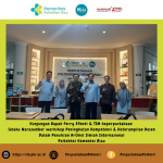 Kunjungan Tamu Istimewa dari Universitas Airlangga ke Perpustakaan