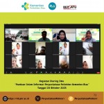 Berbagi ilmu, menebar manfaat, dan menumbuhkan semangat literasi dalan Kegiatan Sharing Ilmu #2: Sistem Informasi Perpustakaan”