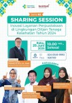 Sharing Session Series 2 Inovasi Layanan Perpustakaan di Lingkungan Ditjen Tenaga Kesehatan Tahun 2024