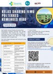 Pendaftaran Kelas Sharing Ilmu Perpustakaan Poltekkes Kemenkes Riau 